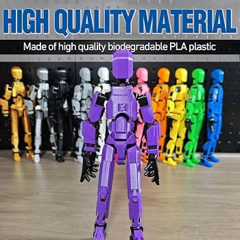 Buy FoxVilla Assembly Completed T13 Action Figure, Titan 13 3D